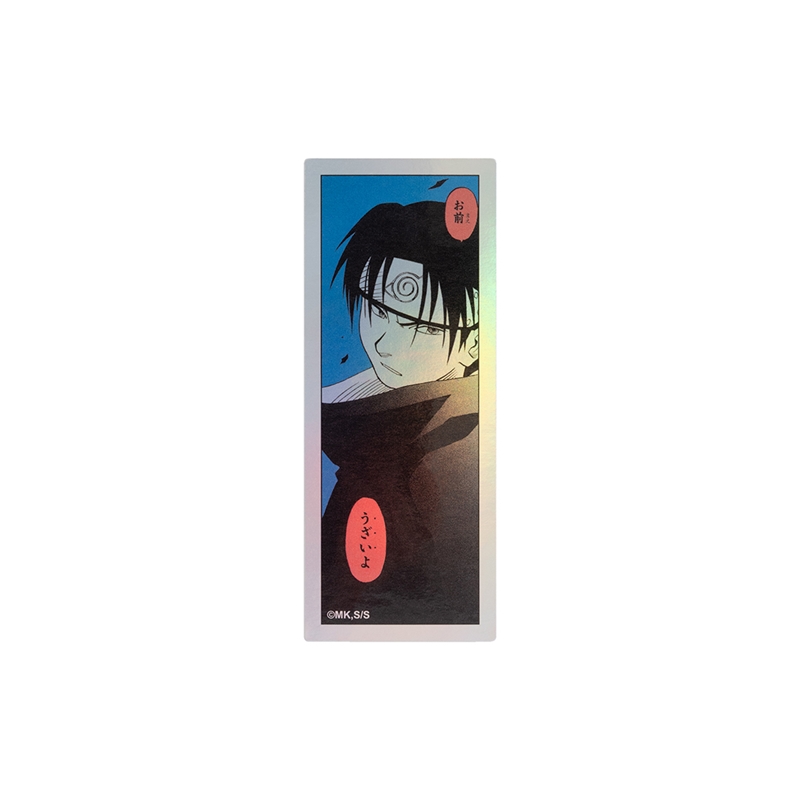 [Pre-order] [Made-to-order] JUMP Store Limited "NARUTO" HOLOGRAM KOMA STICKER - Uchiha Sasuke